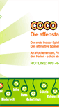 Mobile Screenshot of cocoloco-gruenwald.de